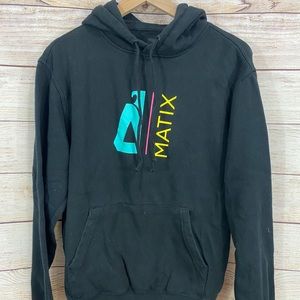 Mens Matix Pull over hoodie. Size S